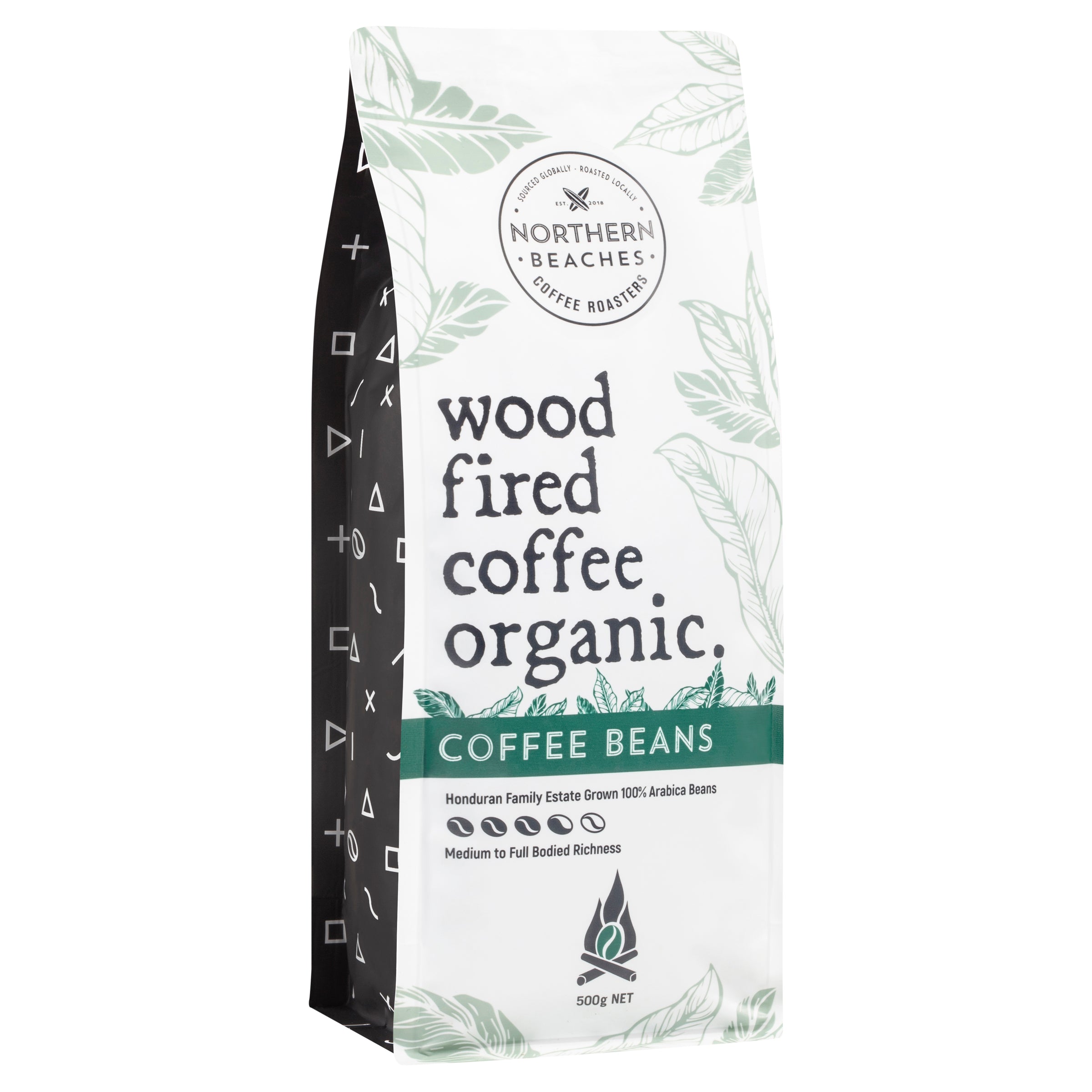 Wood Fired Coffee Organic Beans 500g