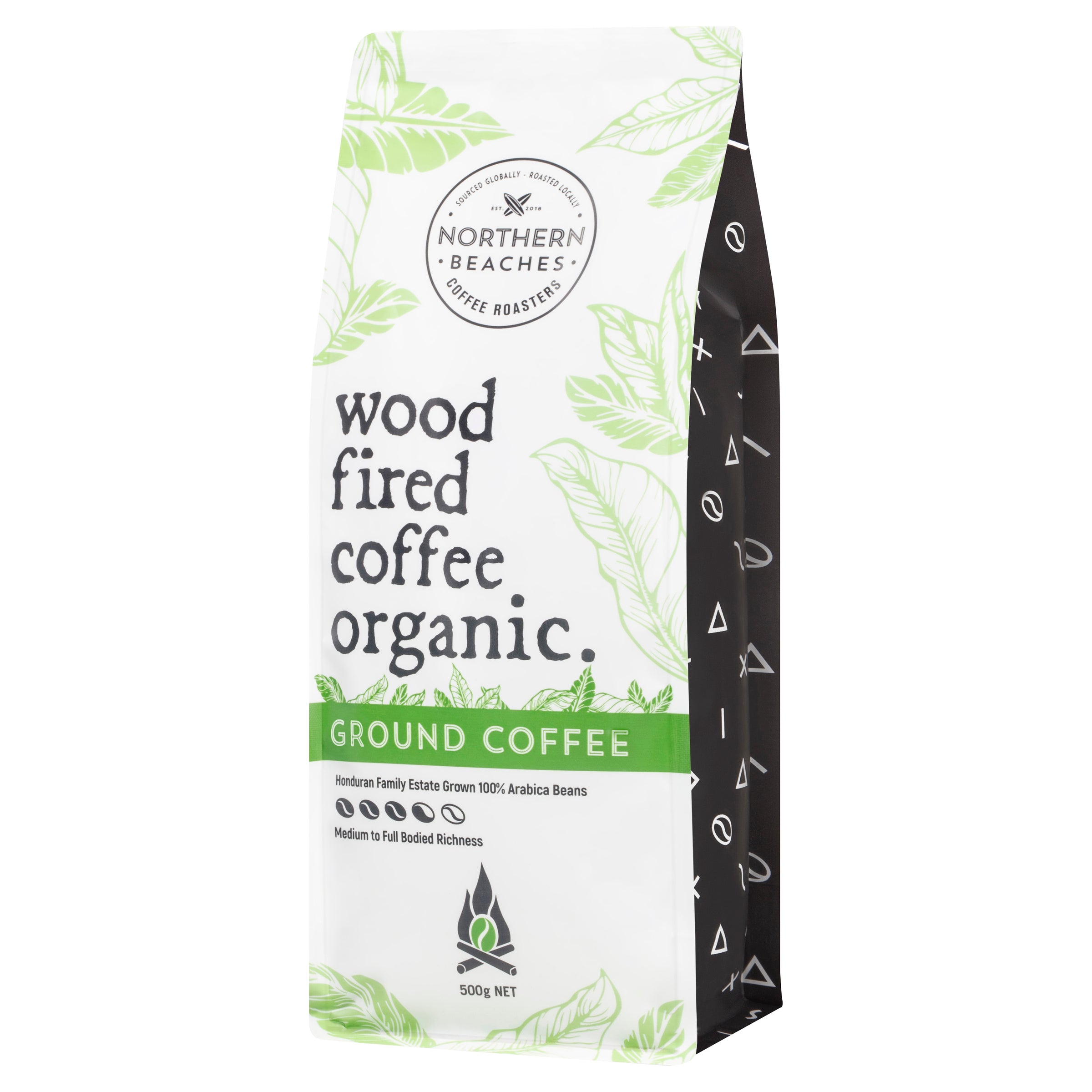 Wood Fired Coffee Organic Ground 500g