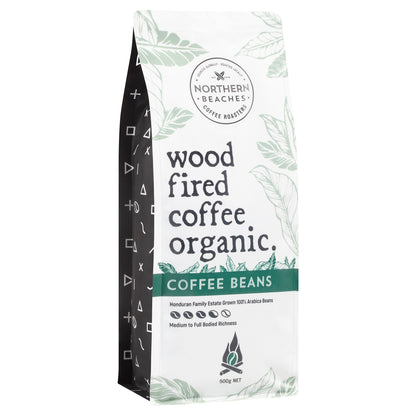 Wood Fired Coffee Organic Beans 500g