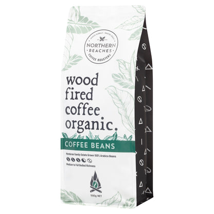 Wood Fired Coffee Organic Beans 500g